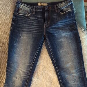 Rock Revival Dark Blue Skinny Jeans